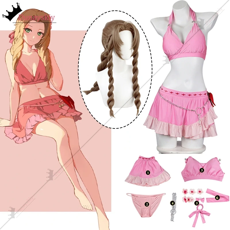 FF7 Aerith Cosplay … - image