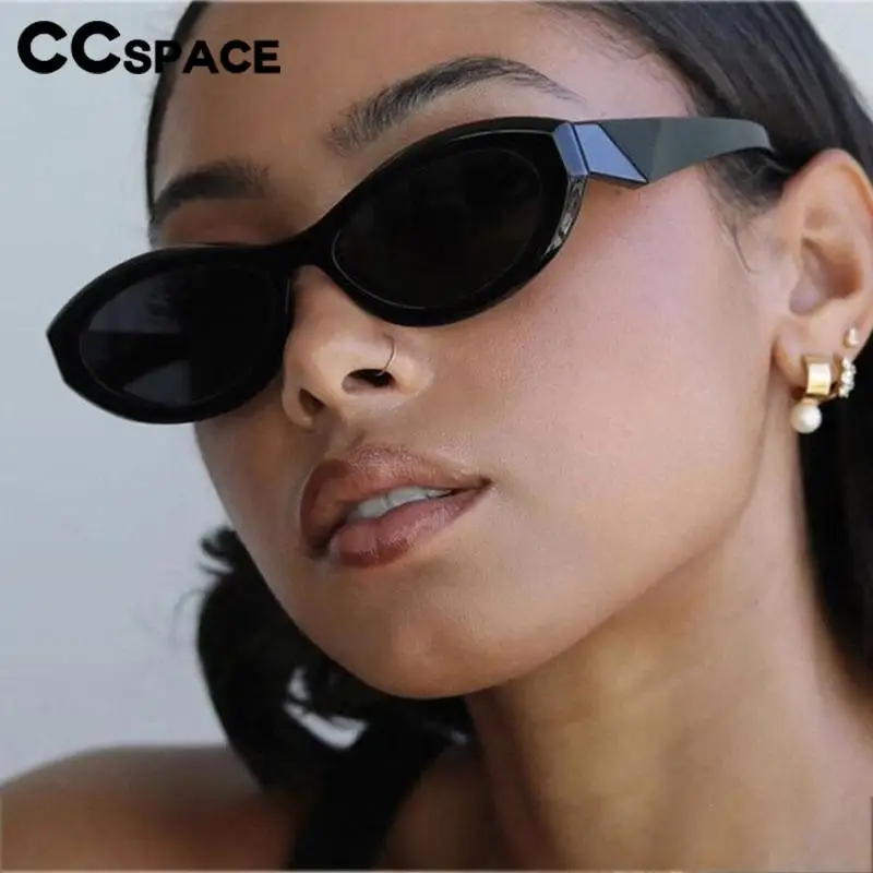 57087 Lady Popular Candy Color Sunshade Mirror occhiali da sole Cat Eye di piccole dimensioni occhiali da vista classici per esterni Uv400