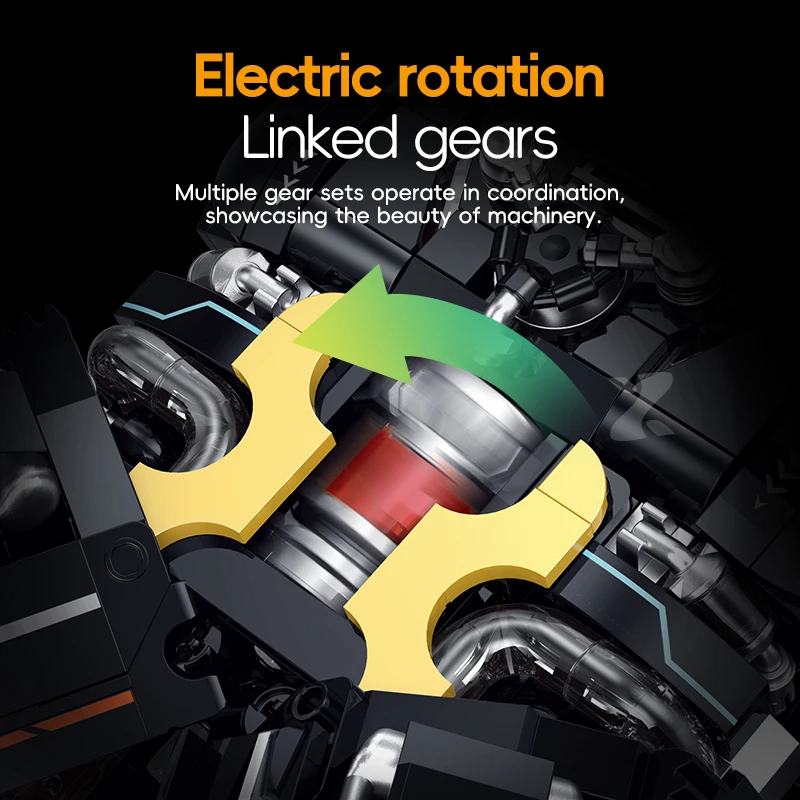 ตัวต่อหุ่นยนต์แมลงเต่าทอง STEM แบบควบคุมระยะไกล รุ่น Shovel Stalker Horned Hercules Beetle ของเล่น DIY สำหรับเด็ก