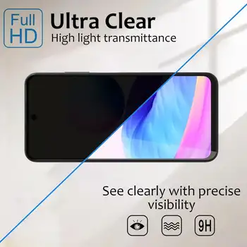 Pro Xiaomi Redmi Note 10 5G Anti Spy Protector Privacy Screen Tempered Glass Film 8 nejlepší prodej Redmi Note 10 128GB - №8