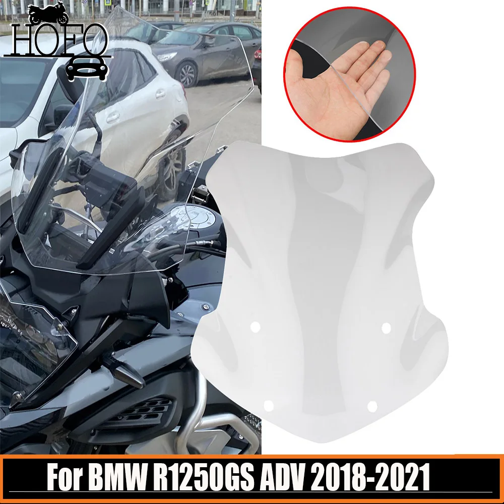 

Motorcycle Front Windscreen Windshield Shield Screen Deflector Clear Acrylic For BMW R1200GS LC ADV 2014-2018 R1250GS Adventure