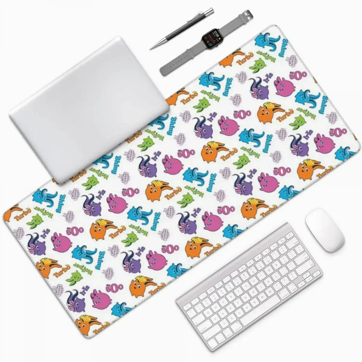 

Большой коврик для мыши Sunny Bunnies, коврик для компьютерной клавиатуры, коврик для мыши, геймерский коврик для ноутбука, офисные аксессуары, настольные коврики