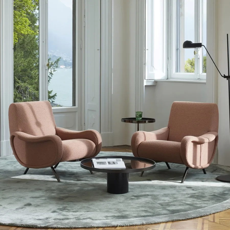 Modern Living Room Chairs Nordic Bedrooms House Stuff Living Room Chairs Pink Fabric Lazy Confort Recliner Muebles Home Decor