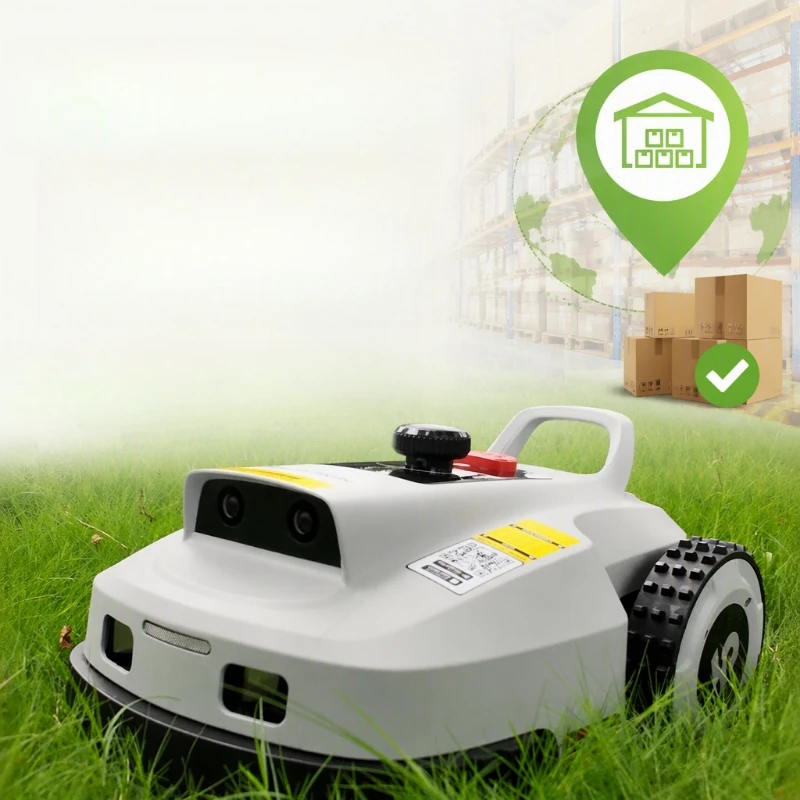 2-Stroke Cordless Battery for Garden Electric Robot Self-propelled Remote Control Tracked Slope Mower 24cm Width Fast Delivery