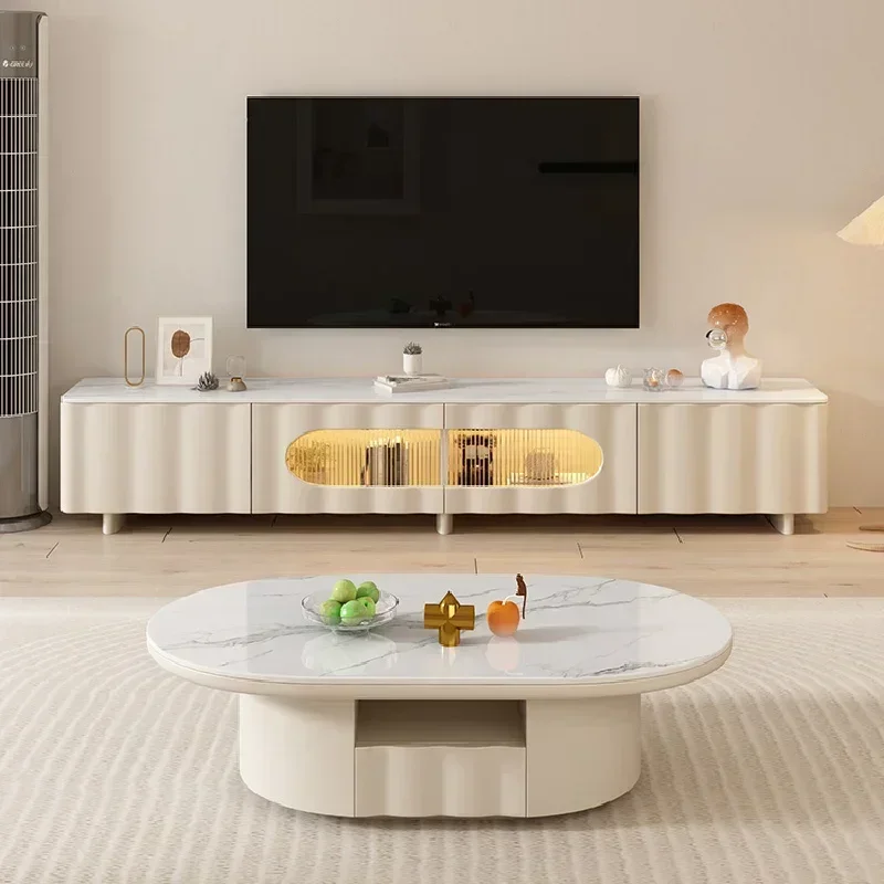 White Tv Cabinet Di… - image