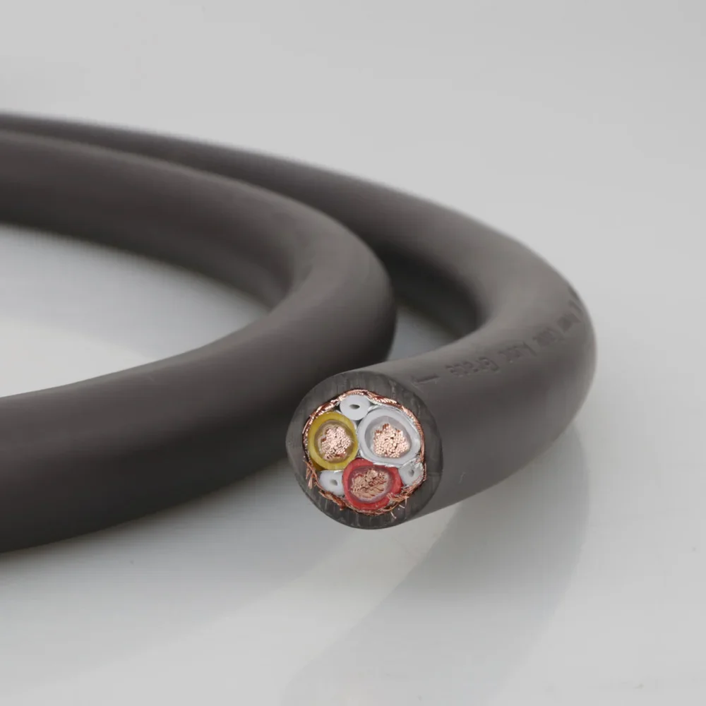 Alta qualidade viborg vp1606 ofc smr 6mm quadrado eua cabo de alimentação alta fidelidade com eua cobre puro plugue alimentação audiófilo