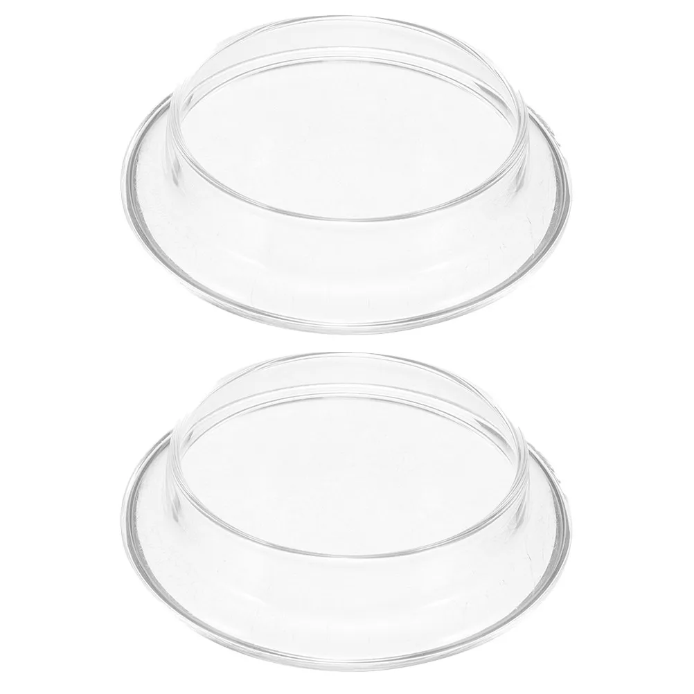 2Pcs Tea Kettle Glass Lids Replacement Clear Heat Resistant Covers Easy Install Protective Water Pitcher Lid for Brewing