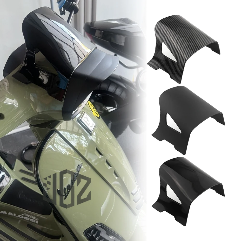 

Motorcycle ABS Headlight Decorative Cover Front Hood Headlamp Visor Windshield For Vespa Sprint 150 s125 i-get 2019-2023