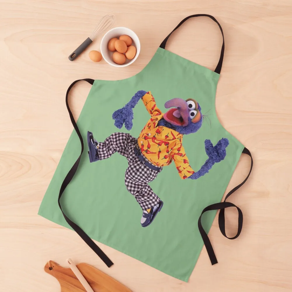 

The Great Gonzo Muppet Pattern Apron Woman Kitchens Waiter Uniforms Kitchen Tools Accessories Apron