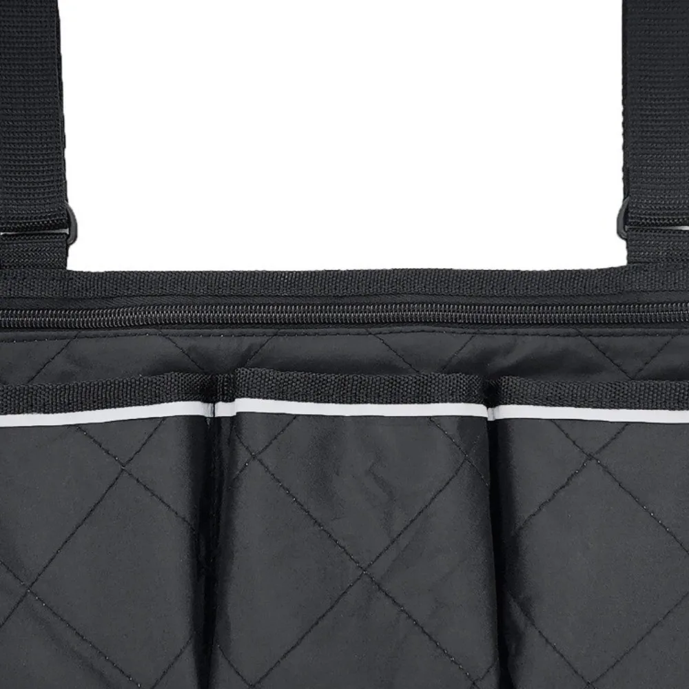 Multi-pocket Wheelchair Hanging Bag Large Capacity Multifunctional Arm Rest Pouch Waterproof Stroller Hanging Bag Wheelchair