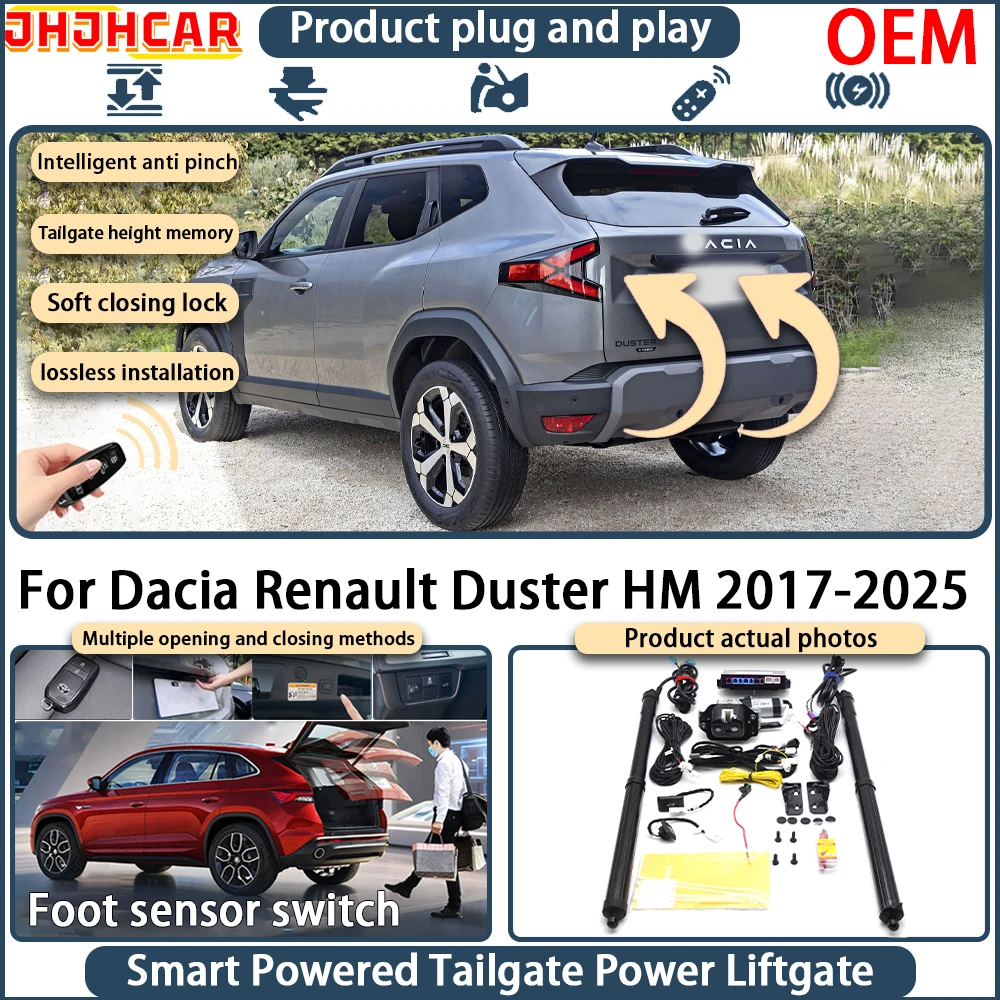 Smart Electric Powered Tailgate For Dacia Renault Duster HM 2017-2025 Power Liftgate System Key Remote Control Trunk Lift Kit