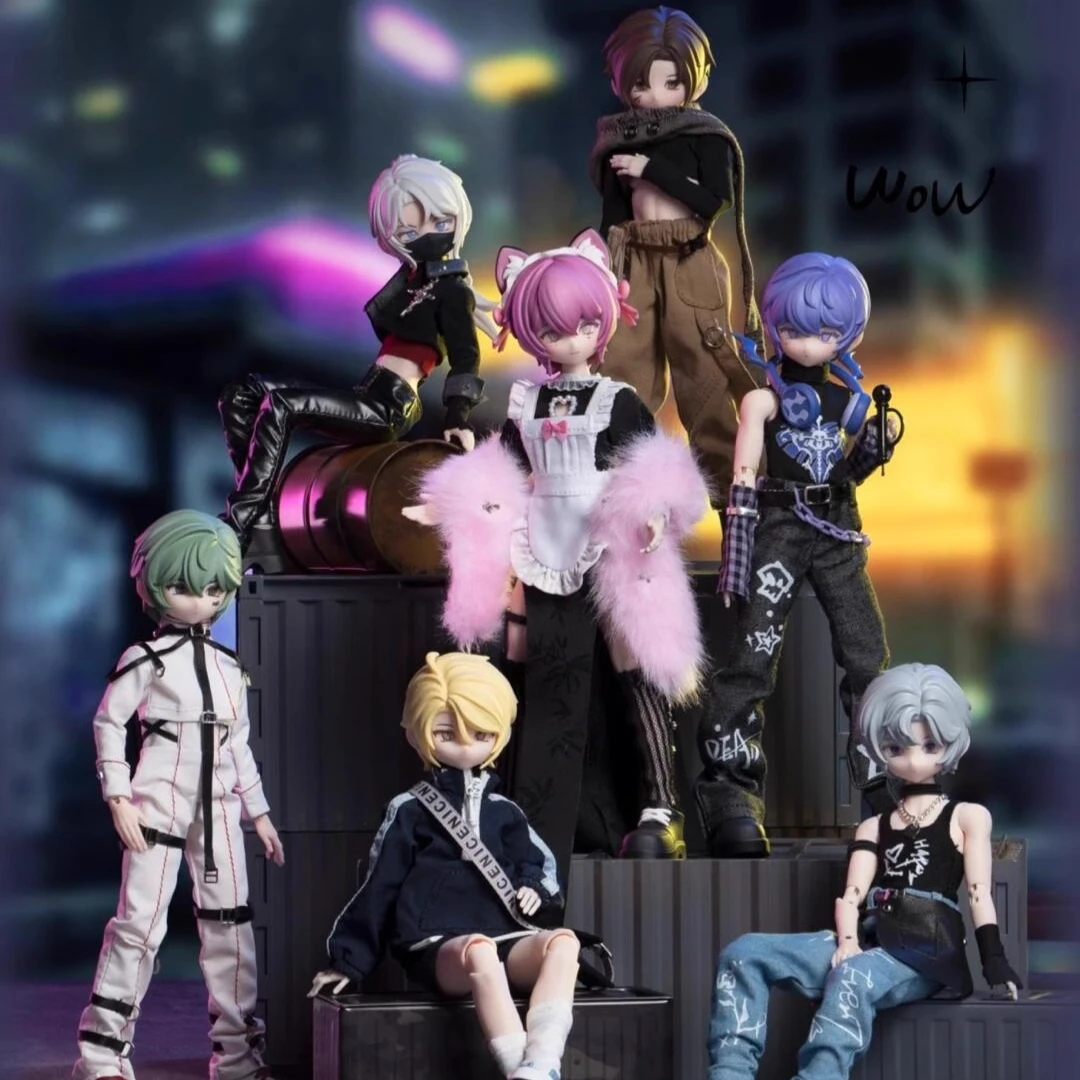 

Zack Event 18cm 1/8 Bjd Series Blind Box Cool Boy Articulated Action Anime Figure Model Decoration Desktop Collection Toys Gift