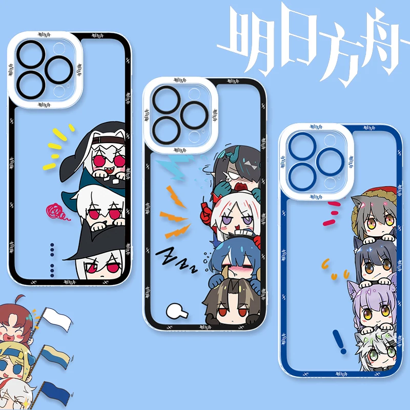 Case For Samsung Galaxy A54 A53 A34 A14 A24 A33 A73 A23 A13 A05 A05S A72 A52 A52S A32 A22 A12 A51 A71 Cartoon Game Arknights