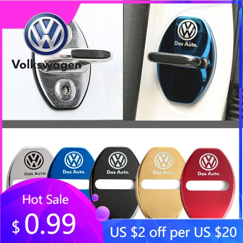 

Защитная накладка на замок двери автомобиля для VW Volkswagen Jetta MK5 Golf, для Volkswagen GOLF 5, Tiguan, Polo, Golf 6, Golf 7, Jetta, аксессуары