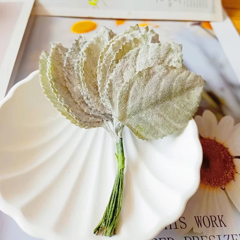 

Artificial Plants Fake Rubber Maple Leaf Wedding Flowers Wreath DIY Gifts Candy Box Christmas Decoration for Home Garden
