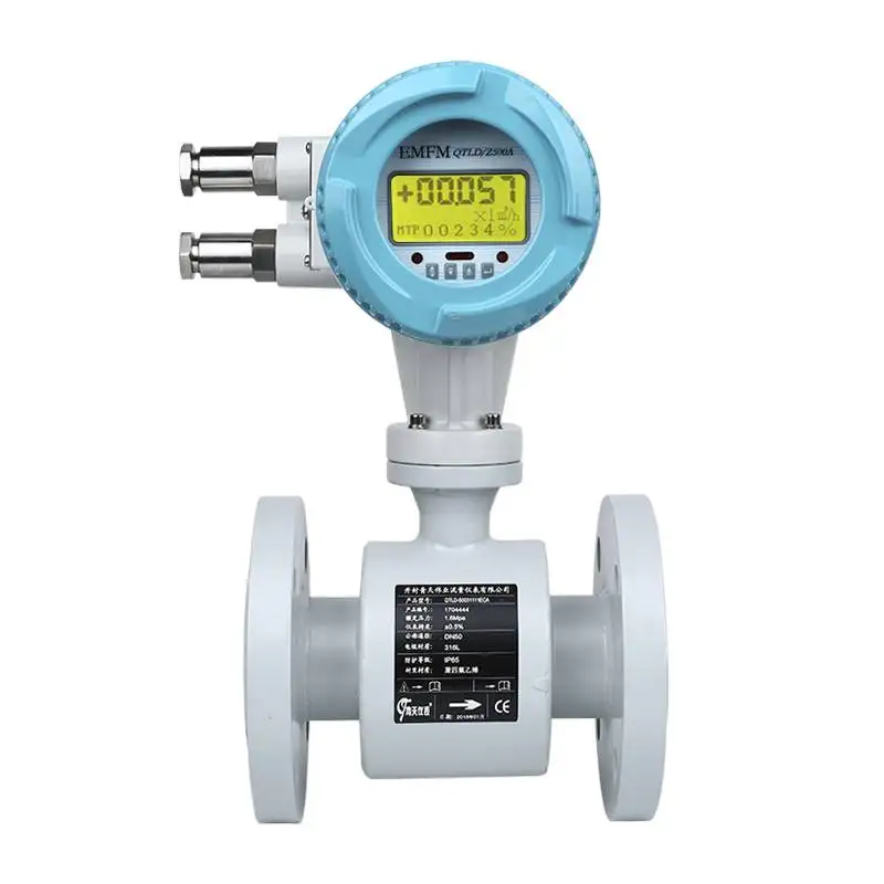 Hot Sale Low-Cost Water Petroleum Sewage Pipeline Liquid Electromagnetic Magnetic Flowmeter