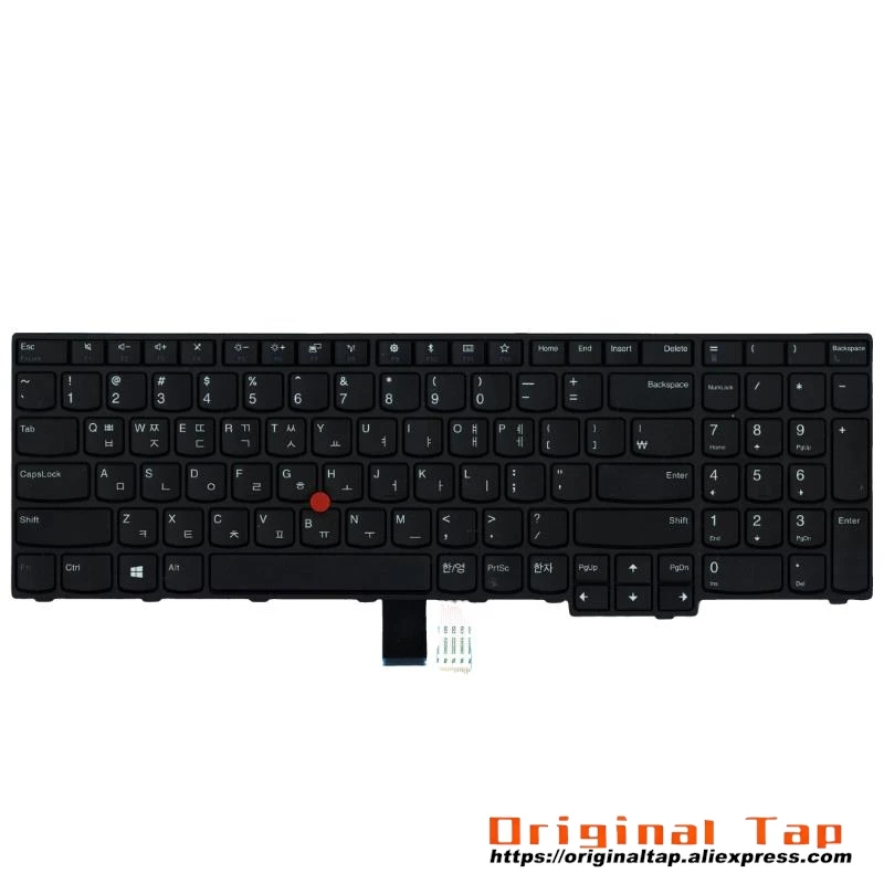 KR Korean Keyboard for Lenovo Thinkpad E570 E570c E575 01AX152 01AX192 01AX232