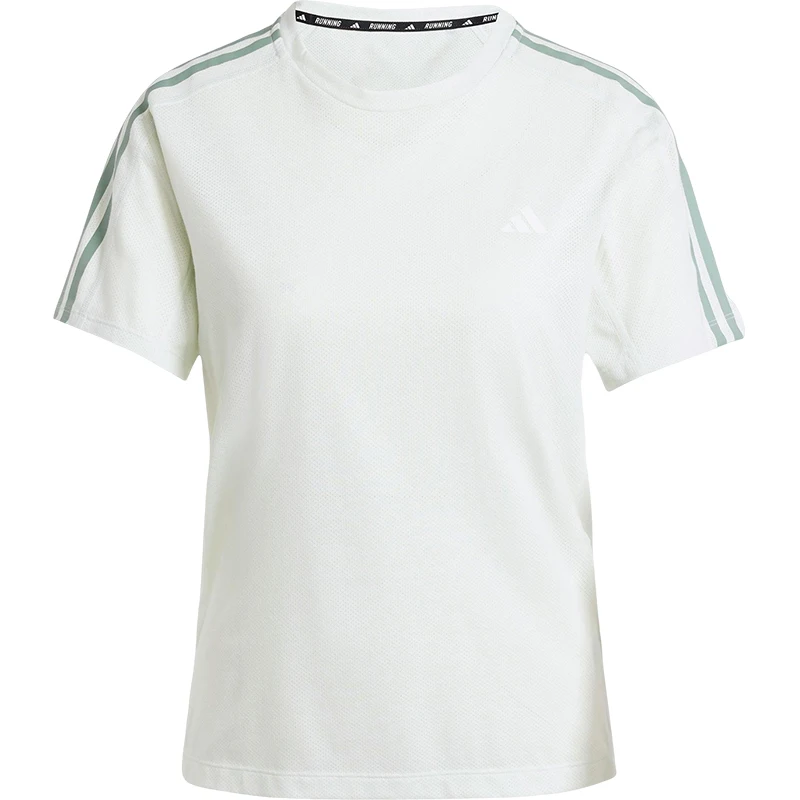 Adidas Official Genuine Summer New Women's Sports Running Round Neck Short Sleeve T-Shirt JP0829