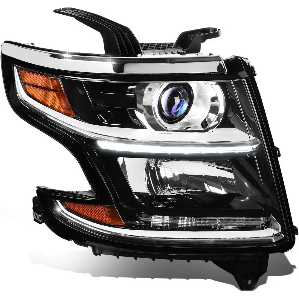

Headlight Assembly Compatible with 2015-2020 Chevy Tahoe Suburban 3500HD, Factory Style Headlamp Replacement, Passenger Right Si