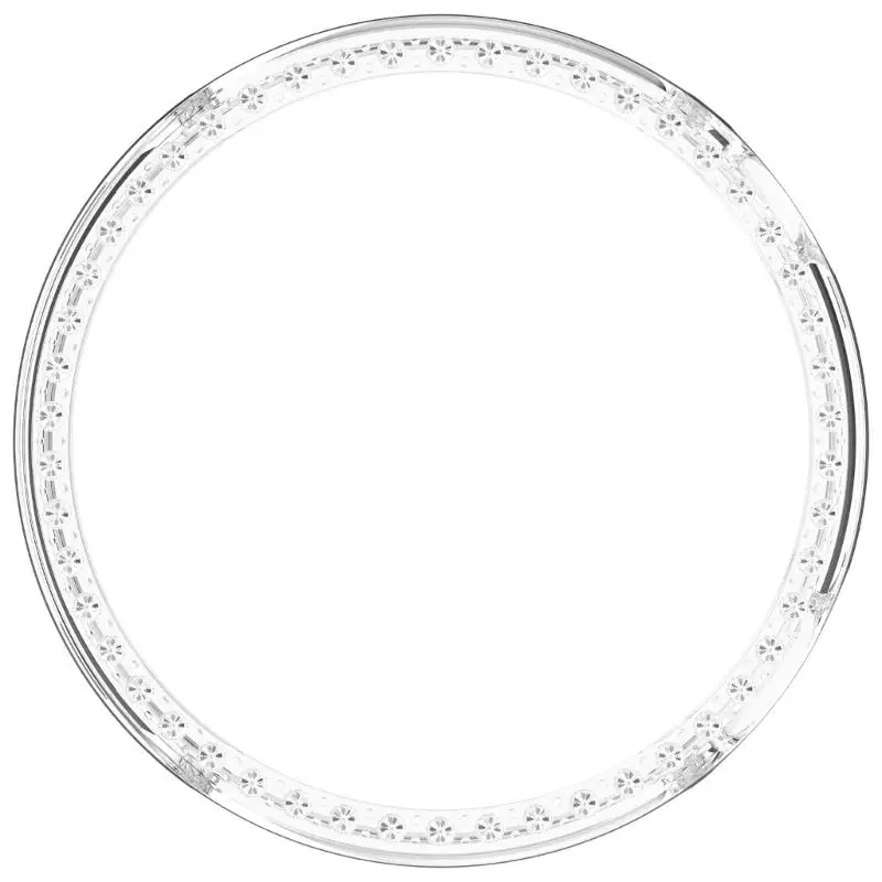 cubierta del bisel carcasa hueca para ver cáscara parachoques 41 mm D2RC