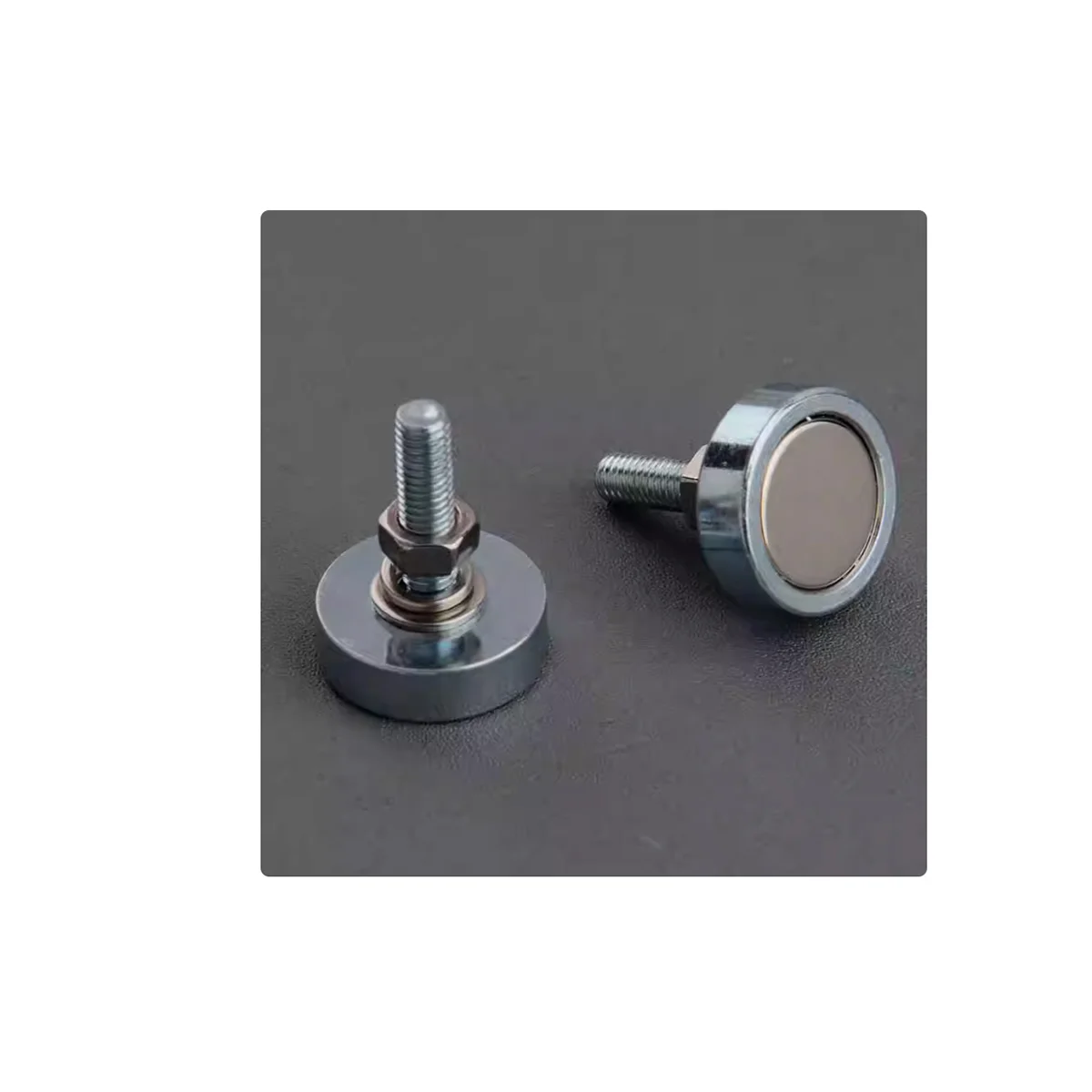 Circular Anti Drop Strong Magnet Base Screw/LED Light Panel Sensor Fixing Modification Permanent Magnet Suction Cup