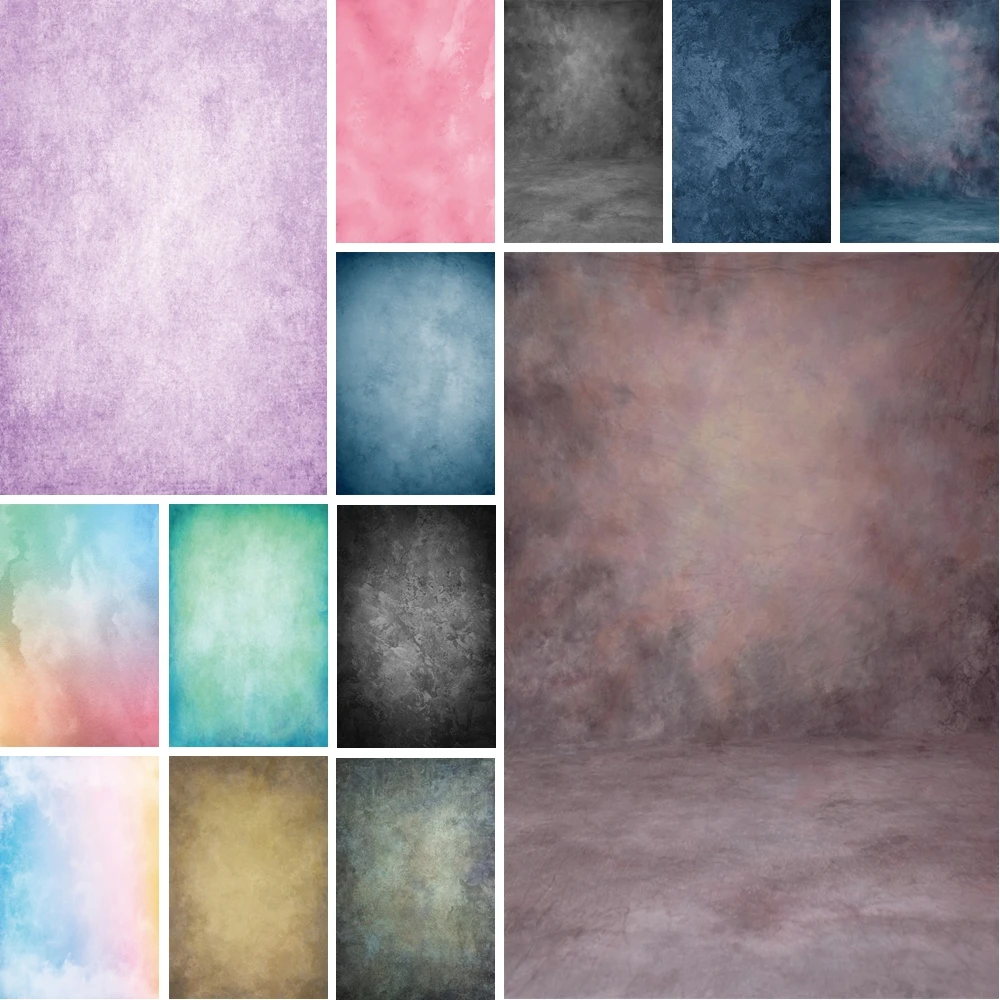 MOON.QG Abstract Photography Studio Vintage Tie Dye Backdrop Paper Texture Photo Wall Background Newborn Birthday Shooting Props