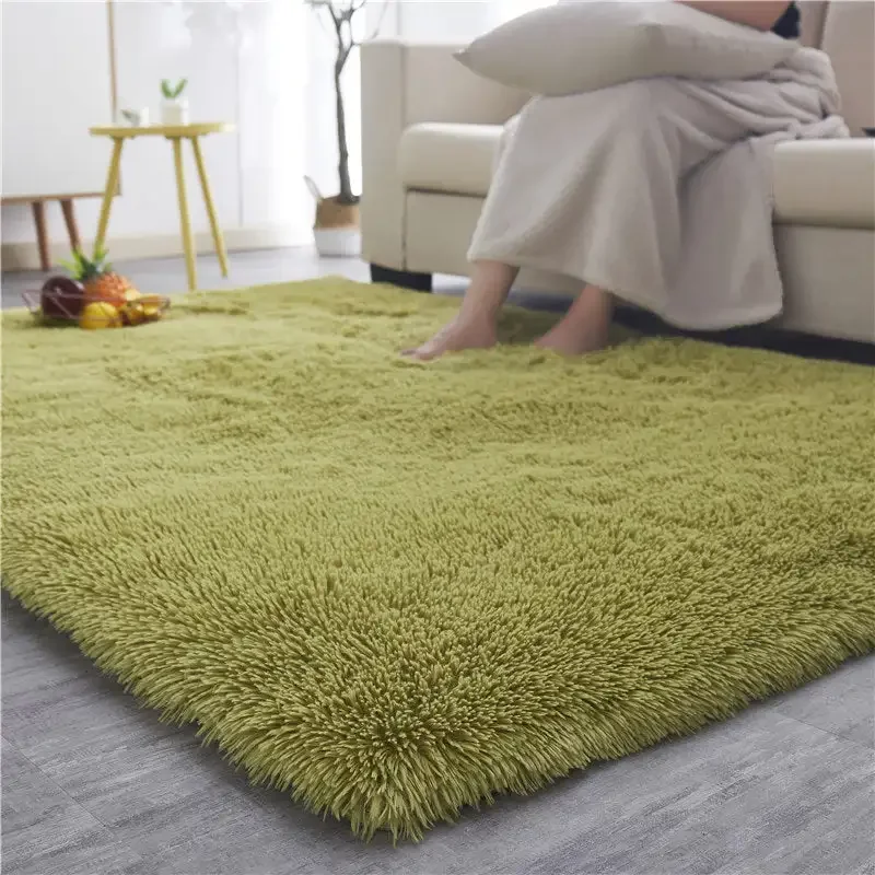 

Nordic Carpet Bedroom Living Room Room Bedside Mats Coffee Table Sofa Long Hair Can Be Carpet Washing Carpet