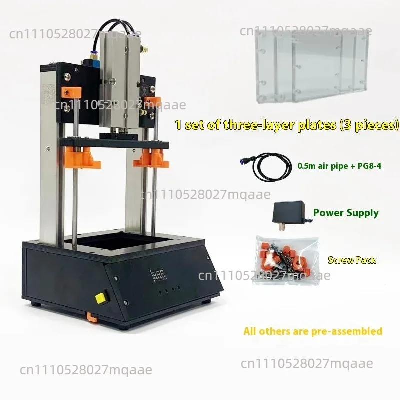 for Time-Delay Pneumatic PCB Jig Universal Test Frame PCBA Tester Fixture Stroke 60MM ICT Circuit Board Test Frame