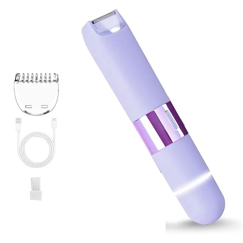 

A23F-Электробритва с двумя головками, USB-бритва для удаления волос, портативная электрическая бритва и бритва для удаления волос в интимных зонах