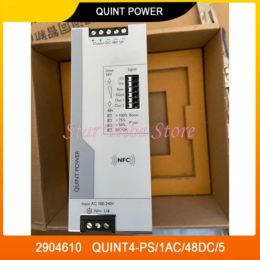 Alimentation à découpage 48VDC/5A 2904610 QUINT4-PS/1AC/48DC/5 QUINT POWER