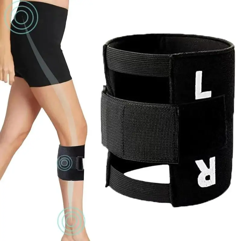 /Kuz/Magnetic Adjustable Knee Pads Support Brace Men Women Basketball Tennis Running Hiking
