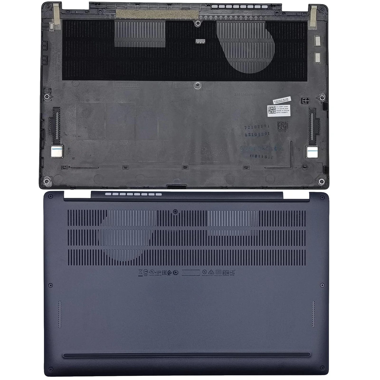 

0V987T V987T для ноутбука Latitude 7410 E7410, нижняя крышка корпуса, основание, D-крышка, черная, AM2UG000A01