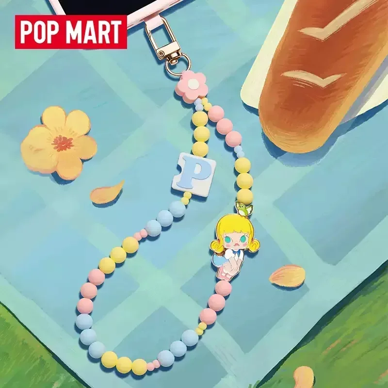 

POP MART Hand In Hand Series Mobile Phone Chain Mystery Box Genuine Blind Box Guess Toys Bag Ornament Figurines Decor Desktop