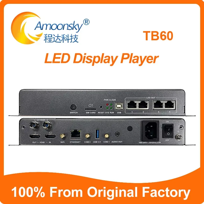 Novastar TB60 All-in-One Controller Video Processor for Led Video Wall 100% New From Nova Factory