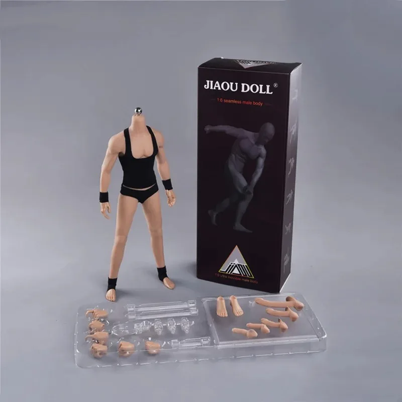 12 بوصة سوبر مرنة كمال الاجسام سلس الجسم نموذج عمل الفولاذ المقاوم للصدأ الهيكل العظمي صالح ل 1/6 مقياس لعبة نحت الرأس #3
