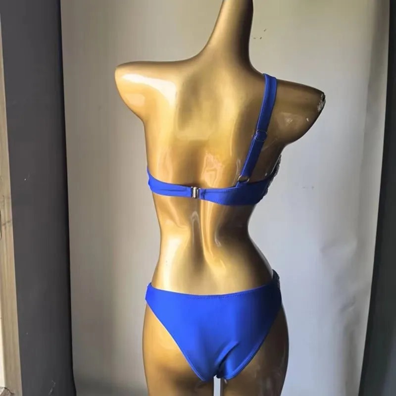 Femmes Sexy mode à la main diamant Bikini barre de cristal maillot de bain plage discothèque Bikini nouveauté maillots de bain à la mode