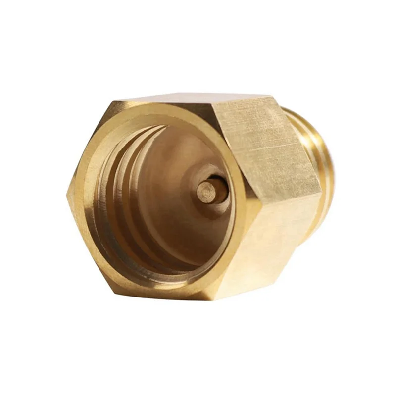 

【Flash Sale】2X Soda CO2 Gas Converter Adapter For Sodastream Tr21-4 Female To Tr21-3 Male Thread Quooker Cube Tank Output Copper