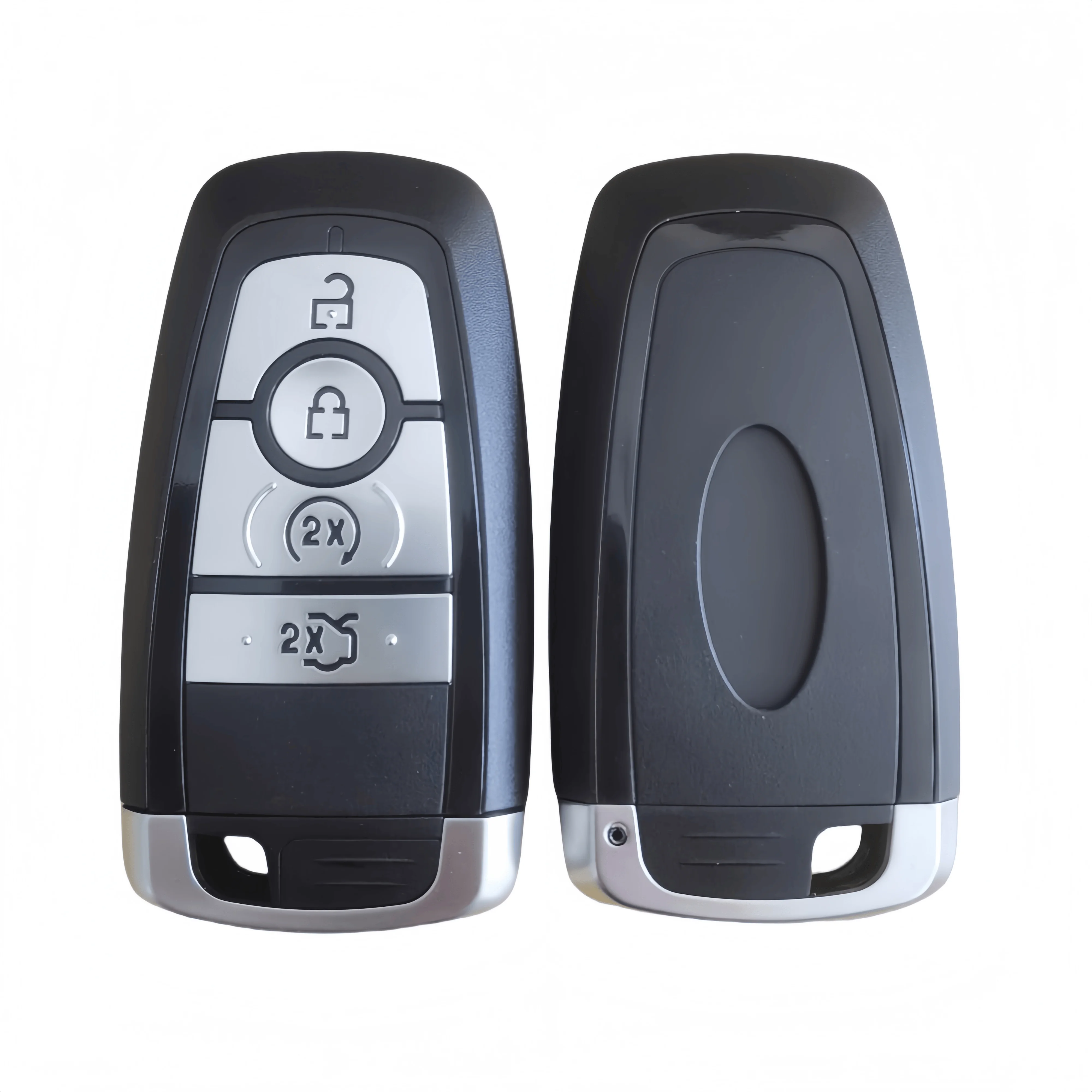 

Car Remote Key Fob Shell for Mustang for Ford GT500 GT350 MK5 Ranger Raptor Super Snake HS7T-15K601-DD with Uncut Blade