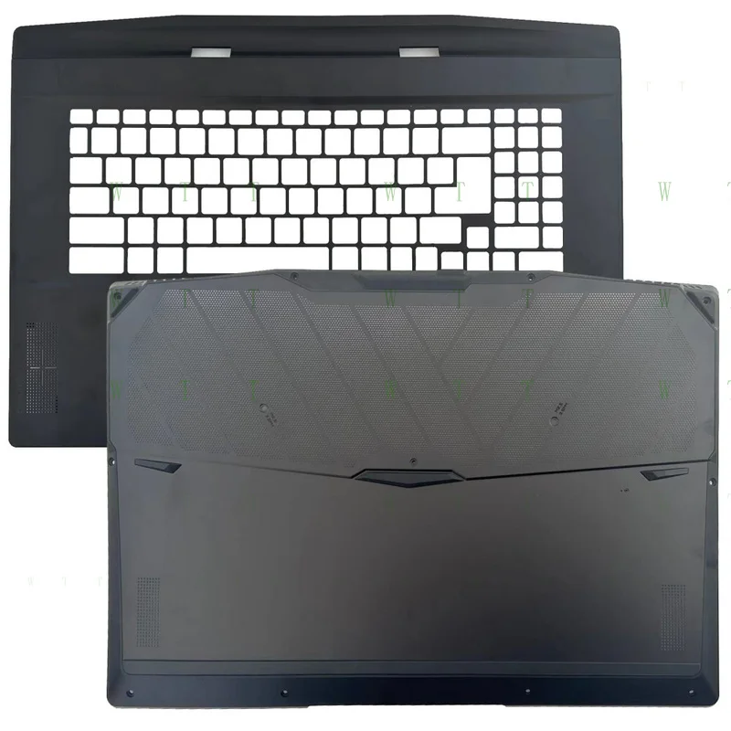 TT   New for MSI Stealth GS77 12UE 12UH MS-17P1 Upper Case Palmrest/Bottom Case