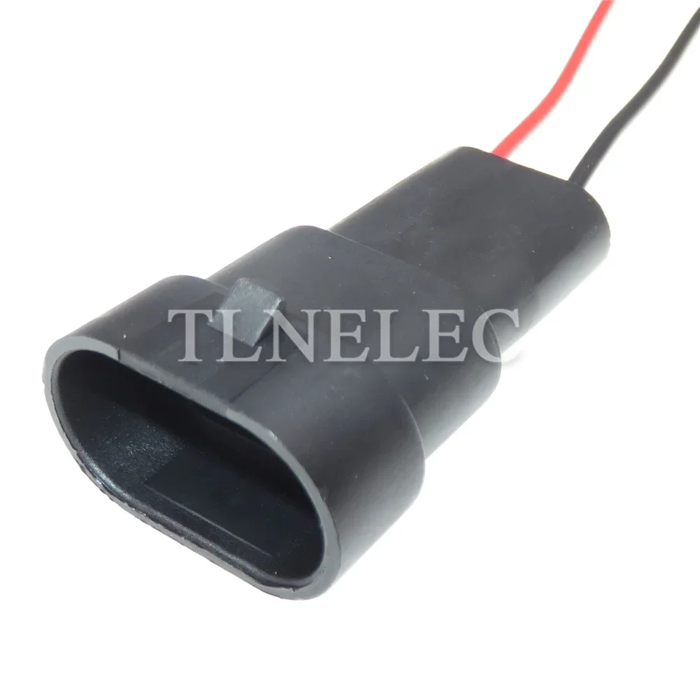 Kabel Soket Lampu Hernia Mobil 2 Pin dengan Kabel Pengontrol HID Otomatis Konektor Tertutup 12059183