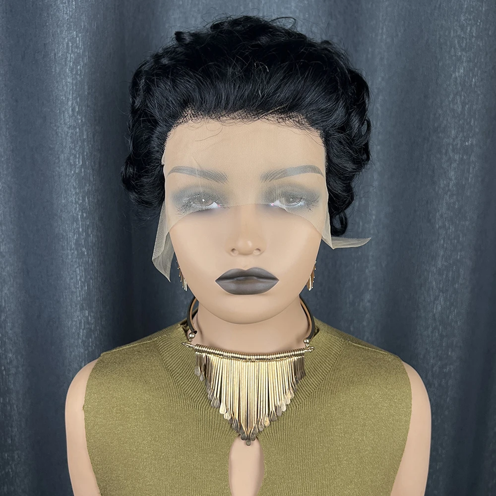 Short Curly Pixie C… - image