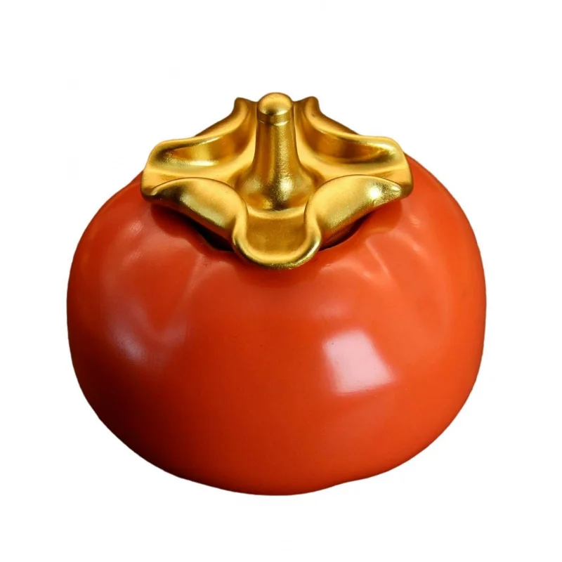 Bronze Persimmon Ornament Home Living Room Decoration Wedding Gift Housewarming New Home Moving Opening Gift for Others