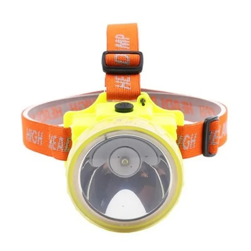 Diving Headlamp Underwater Headlight Led Scuba Head Flashlight Torch Waterproof IPX7 Rechargeable Light