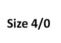 Size  4   0