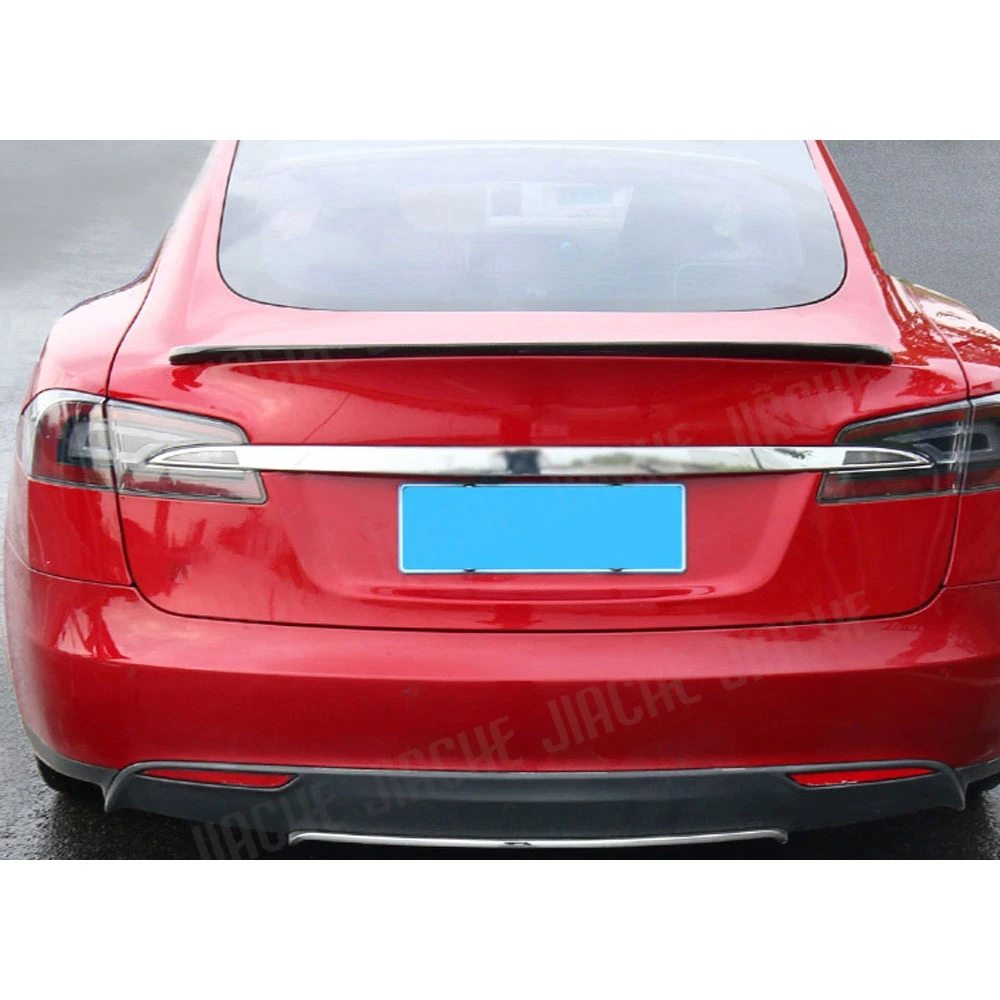 

Задний спойлер JCYECF из углеродного волокна для Tesla Model S, седан 60, 70, 75, 90 D P85D P90D P100D 2012-2018, задние крылья багажника