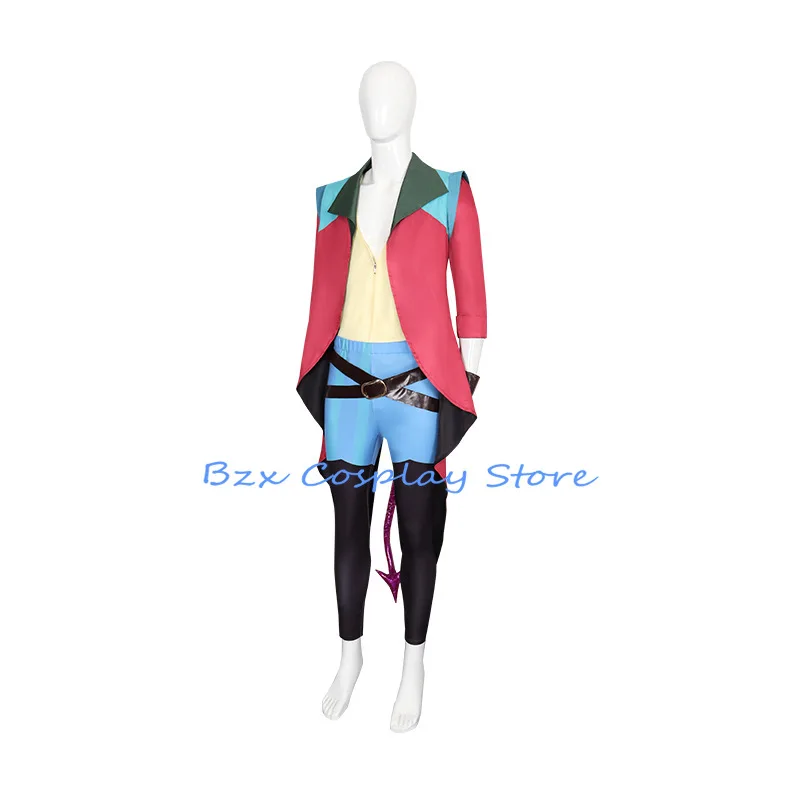 Mollymauk Costume Tealeaf Cosplay Anime The Mighty Nein Cos Outfit Prop Wig Set Halloween Christmas Play Uniform view 3