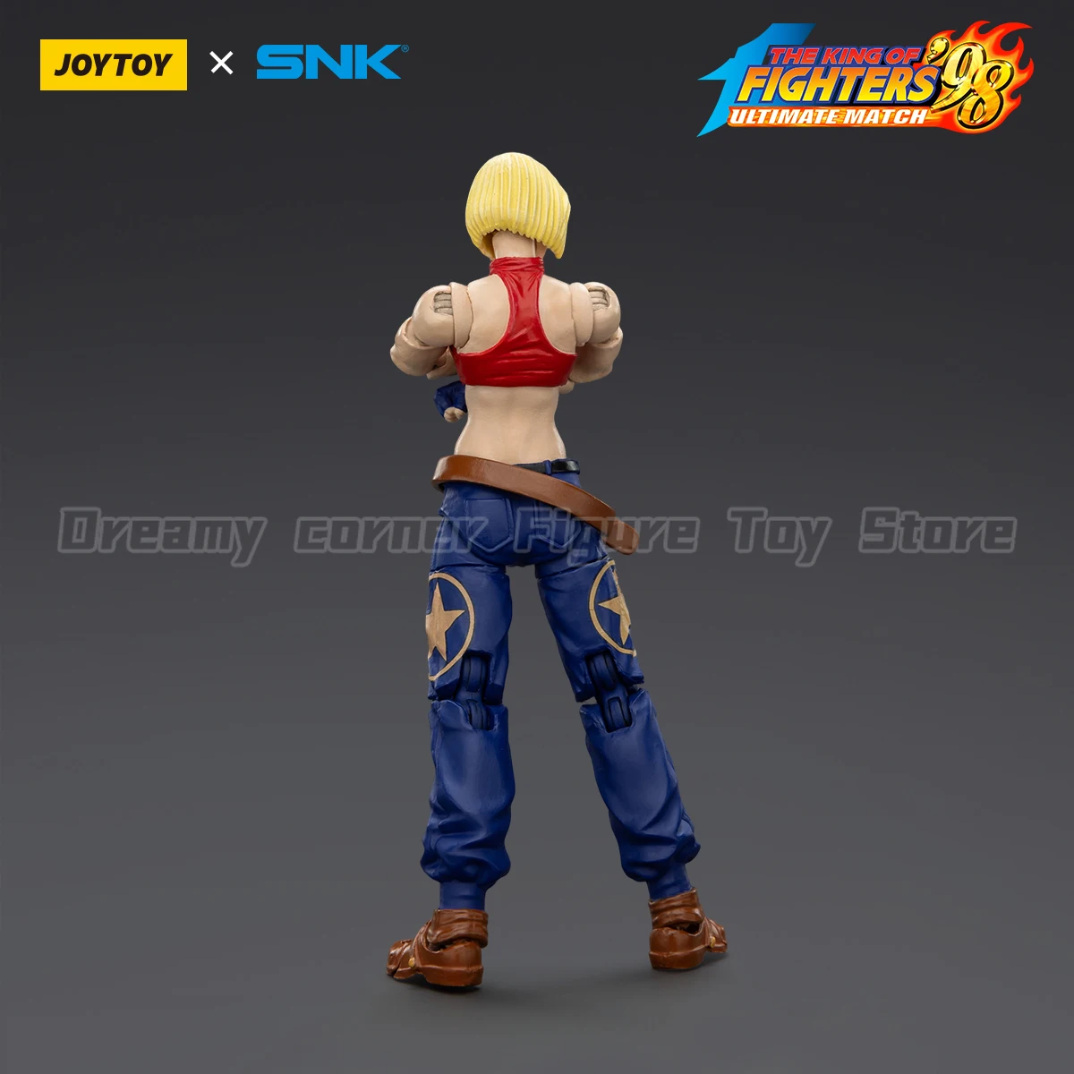 

Предзаказ: Фигурка JOYTOY SNK KOF'98UM '97 Special Team Blue Mary, масштаб 1/18
