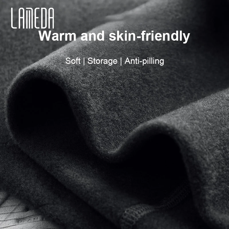 LAMEDA Winter Women's Cycling Pants Padding Warm Fleece MTB Biking Clothing for Women High Waist Road Bicycle Tights Toursers