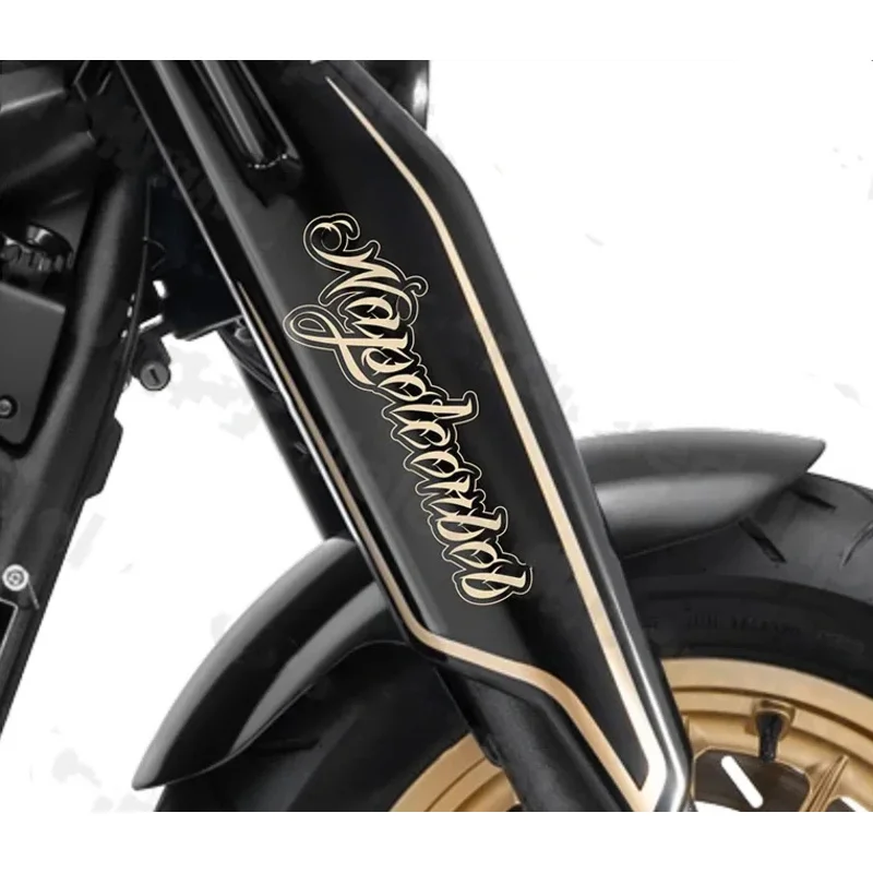 For Benda NAPOLEON 450 Motorcycle Shock Absorber Sticker WP Suspension Fork Shock Absorber Sticker Motorcycle Accessories
