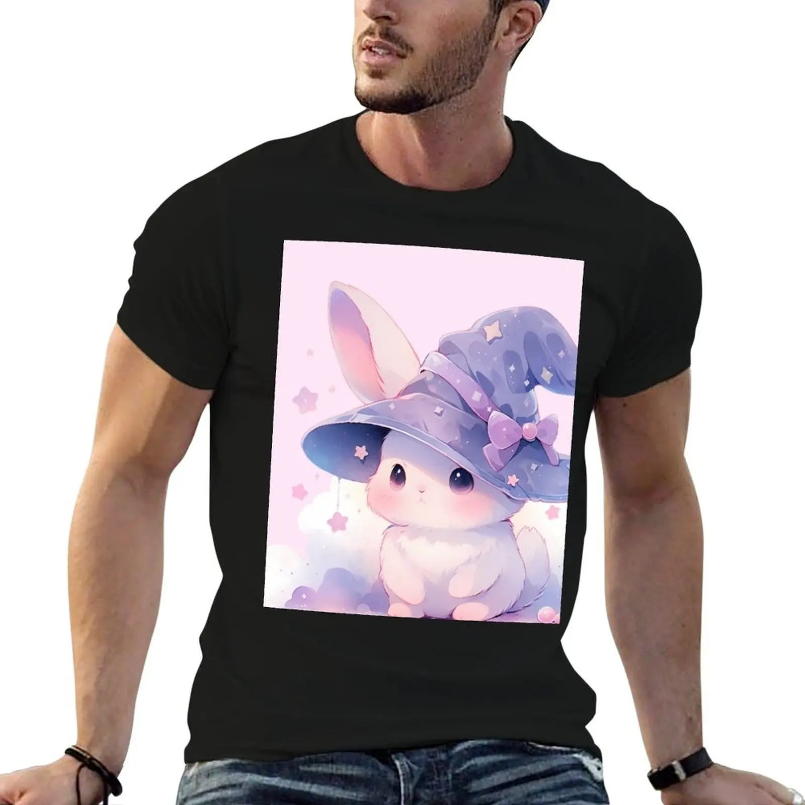 

Cute Kawaii Pastel Magical Bunny T-Shirt hippie clothes shirts graphic tees mens champion t shirts